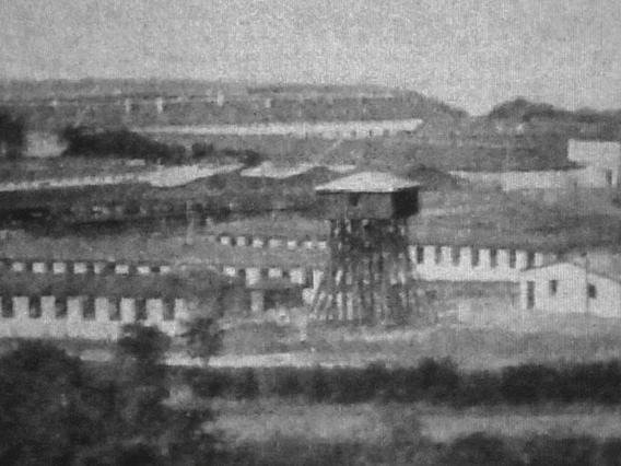 Contemporaneous photo of the Nezsider concentration camp from WWI. Today Neusiedl am See in the Austrian province of Burgenland.