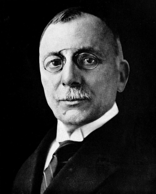 Portrait of Dr Ante Trumbić, black and white photograph.