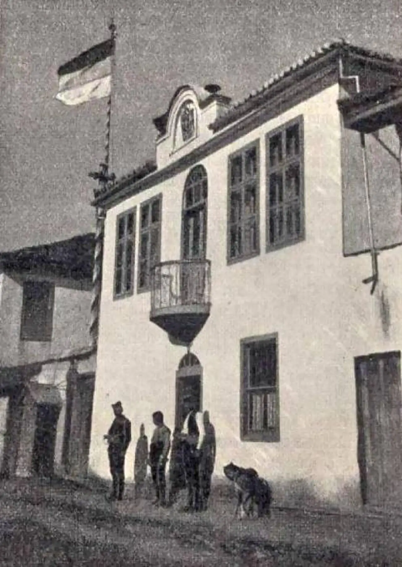 Consulate of the Kingdom of Serbia in Priština, 1890s.